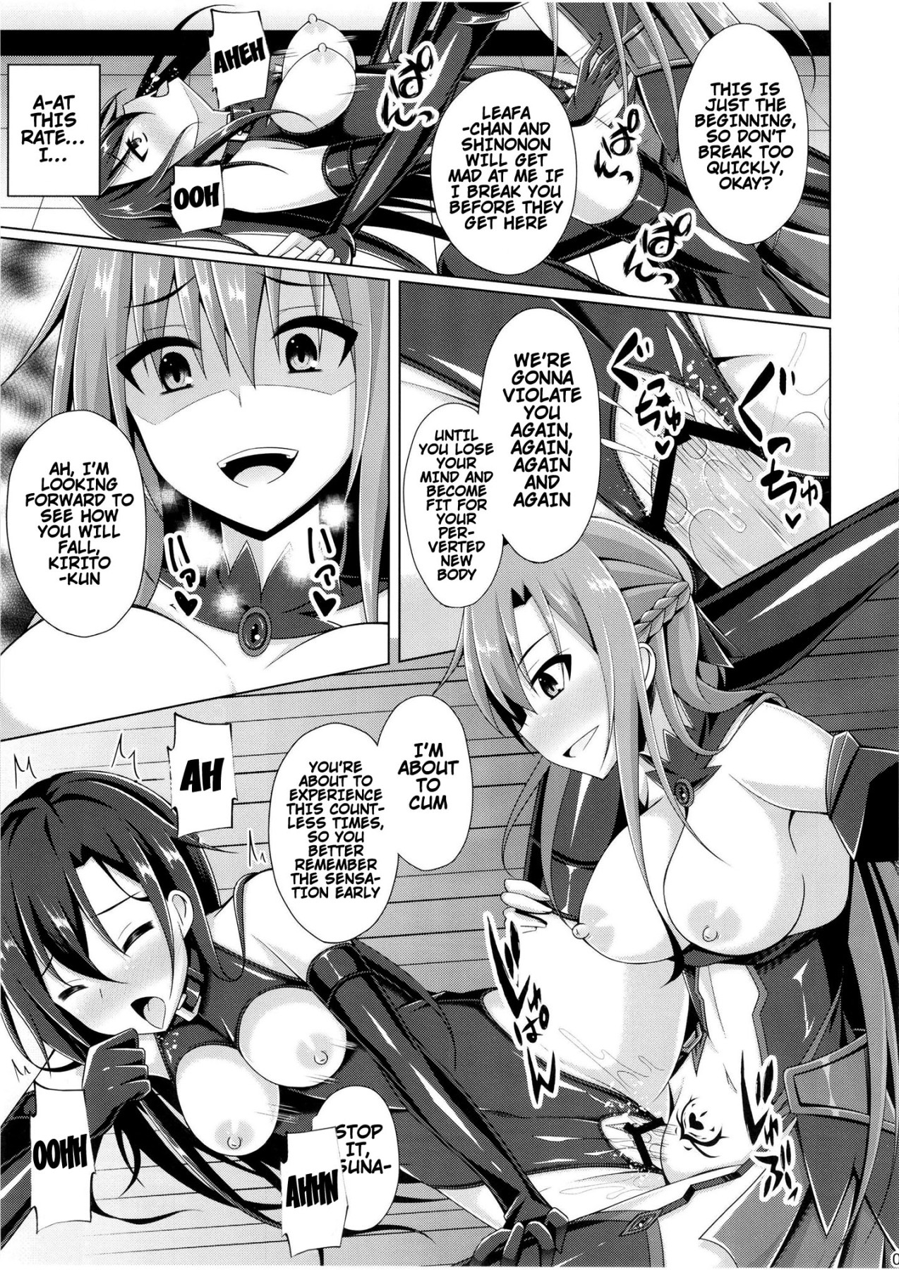 Hentai Manga Comic-There's Nothing Left Of Me From When I Was The Black Knight-Read-8